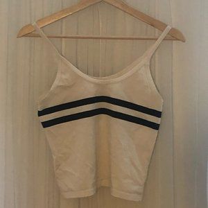 Brandy Melville/John gold tank top